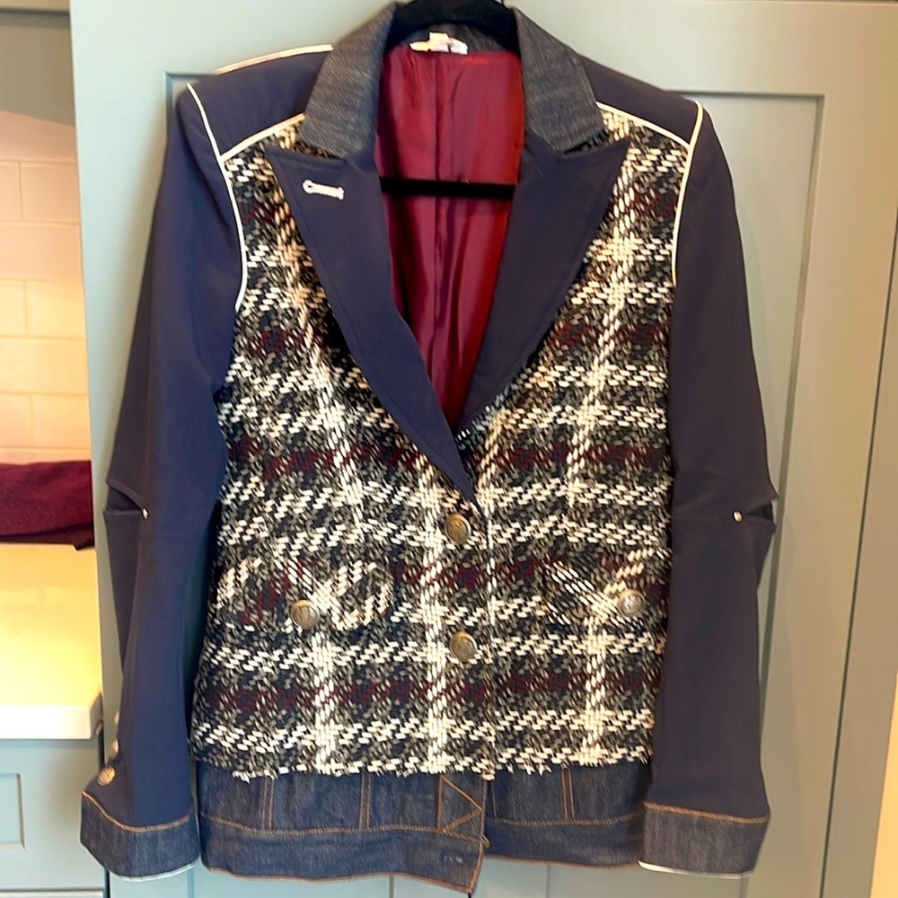 Soaked Janelle Navy Long Blazer
